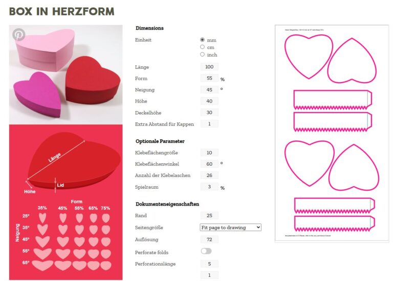 Beispiel-Bildausschnitt von der Webseite "https://www.templatemaker.nl/de/"